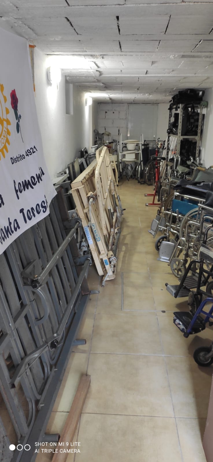 Nuevo equipamiento para el banco ortopédico